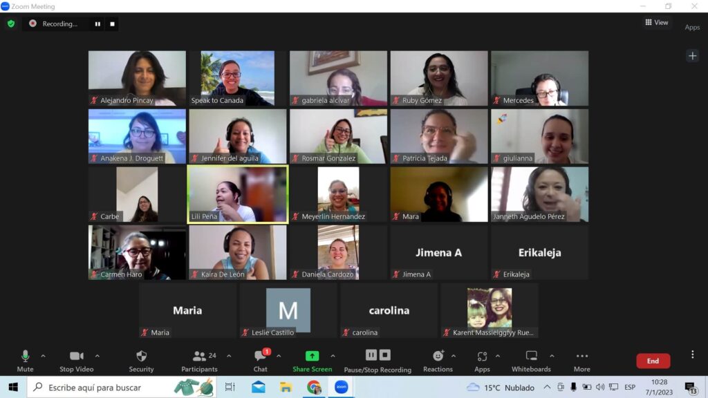 coaching y pnl grupal speak to canada