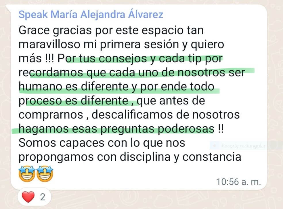 testimonio speak to canada maria alejandra